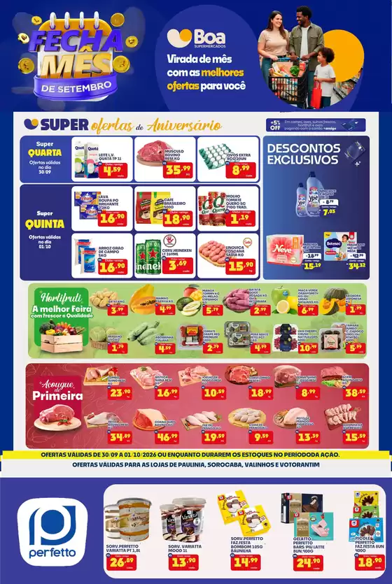 Catálogo Boa Supermercados | Ofertas | 2026-09-30T00:00:00.000Z - 2026-10-01T00:00:00.000Z