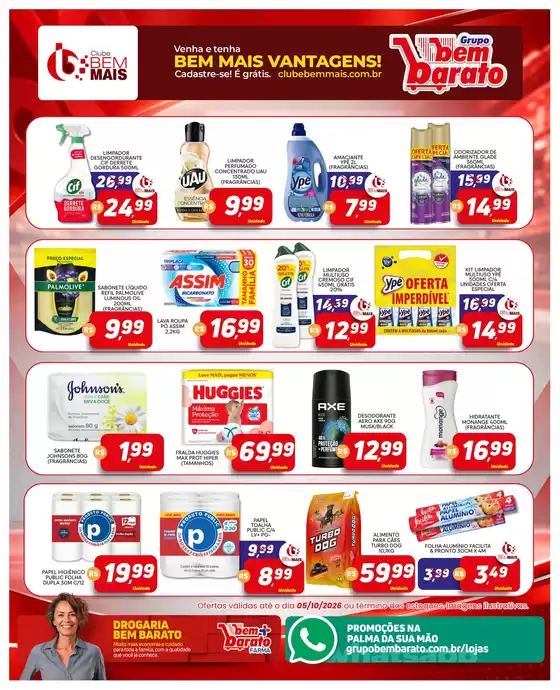 Catálogo Supermercado Bem Barato | Ofertas | 2026-09-30T00:00:00.000Z - 2026-10-05T00:00:00.000Z