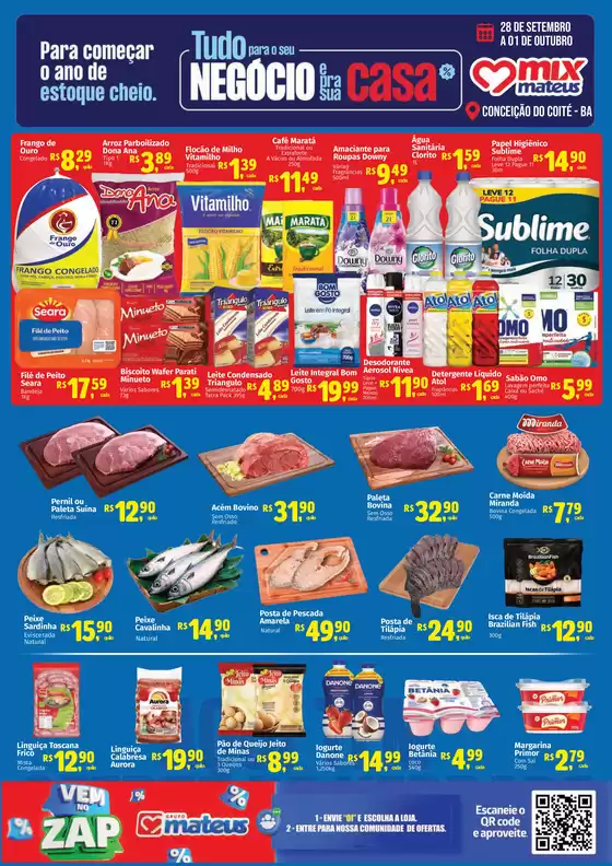 Catálogo Supermercados Mateus | Zera Estoque | 2026-09-27T00:00:00.000Z - 2026-10-01T00:00:00.000Z