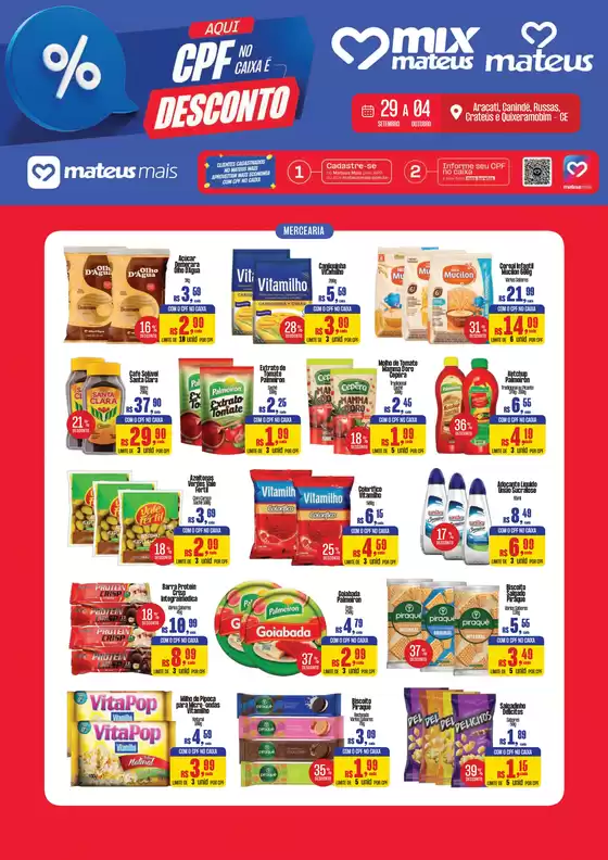 Catálogo Supermercados Mateus | App Mateus Mais | 2026-09-28T00:00:00.000Z - 2026-10-04T00:00:00.000Z