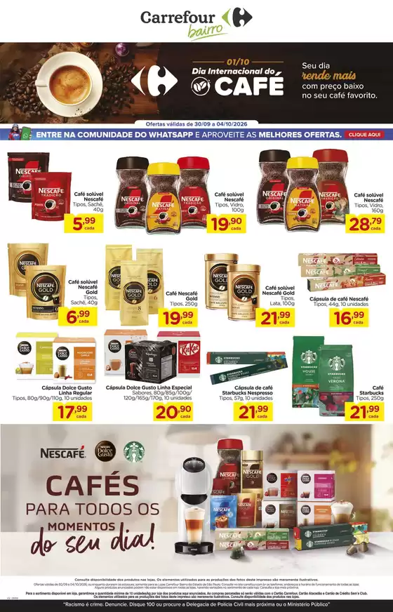 Catálogo Carrefour Bairro | FESTIVAL DO CAFÉ | 2026-09-30T00:00:00.000Z - 2026-10-04T00:00:00.000Z