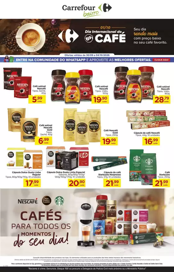 Catálogo Carrefour Bairro | Melhores ofertas para compradores econômicos | 2026-09-30T00:00:00.000Z - 2026-10-04T00:00:00.000Z