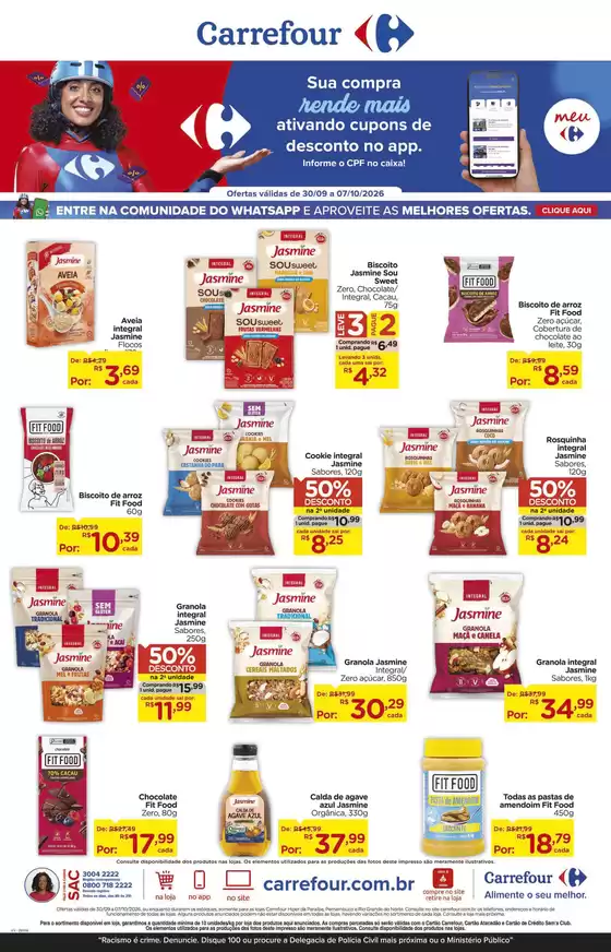 Catálogo Carrefour em Lontras | Pechinchas e ofertas atuais | 2026-09-30T00:00:00.000Z - 2026-10-07T00:00:00.000Z