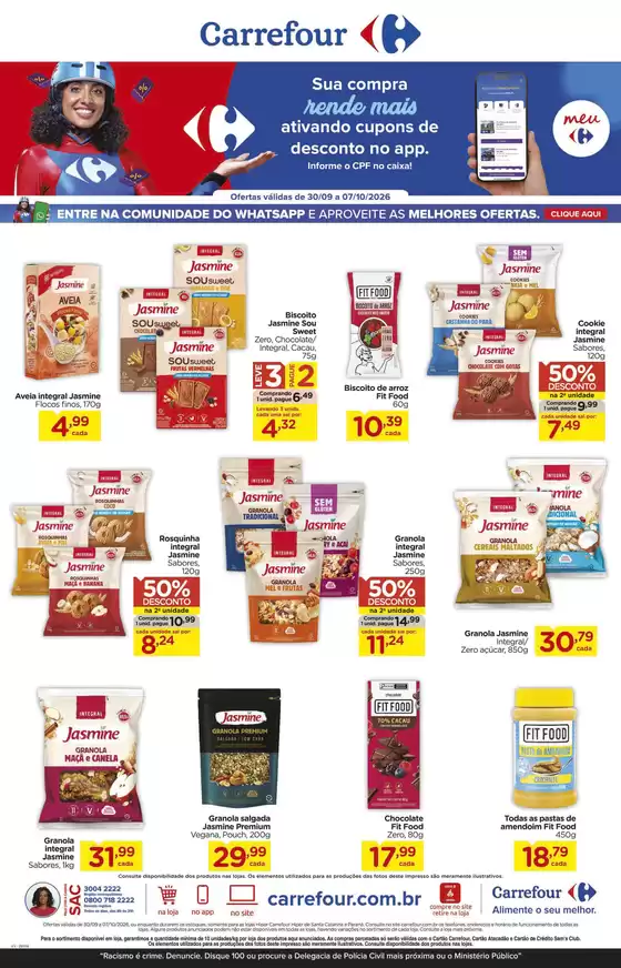 Catálogo Carrefour em Lontras | Ofertas especiais para você | 2026-09-30T00:00:00.000Z - 2026-10-07T00:00:00.000Z