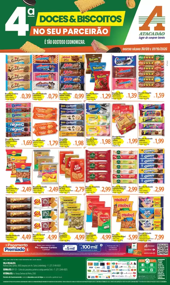Catálogo Atacadão | Atacadão - Quarta do Biscoito | 2026-09-30T00:00:00.000Z - 2026-10-01T00:00:00.000Z