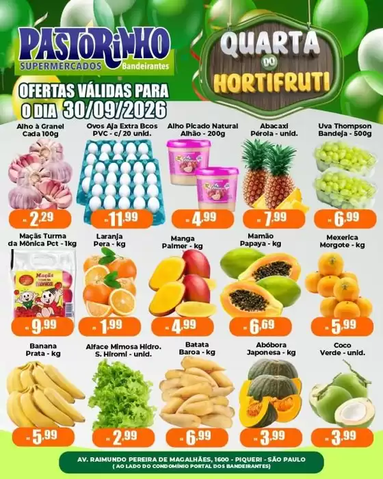 Catálogo Supermercado Pastorinho | Descontos e promoções | 2026-09-30T00:00:00.000Z - 2026-09-30T00:00:00.000Z