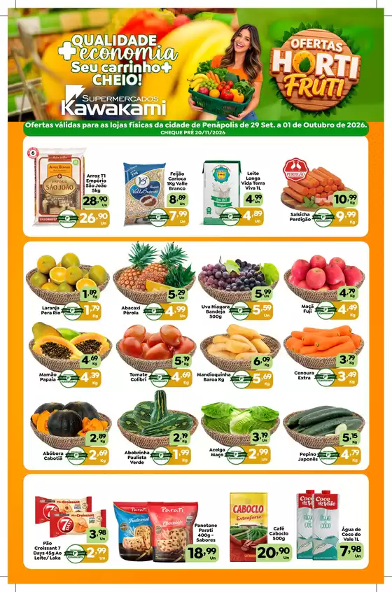 Catálogo Supermercados Kawakami | Ofertas - Penápolis | 2026-09-29T00:00:00.000Z - 2026-10-01T00:00:00.000Z