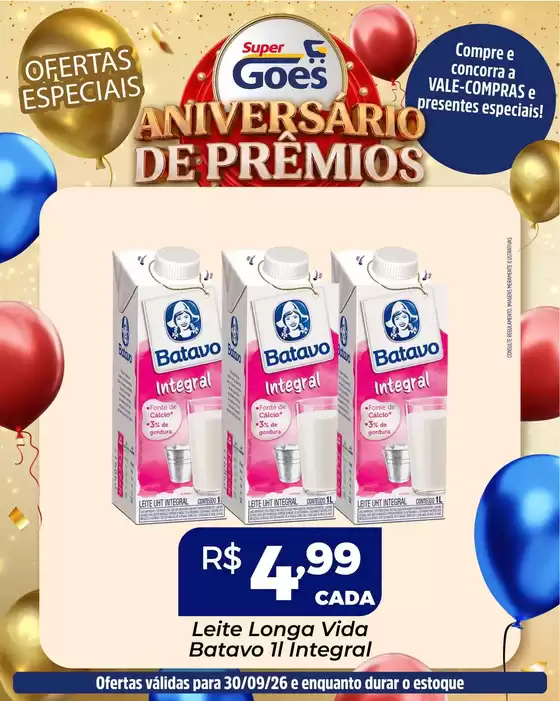 Catálogo Supermercados Goes | Ofertas especiais atraentes para todos | 2026-09-30T00:00:00.000Z - 2026-09-30T00:00:00.000Z