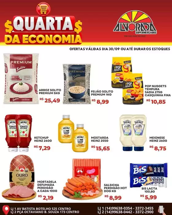Catálogo Alvorada Supermercados | Nossas melhores ofertas para você | 2026-09-30T00:00:00.000Z - 2026-09-30T00:00:00.000Z