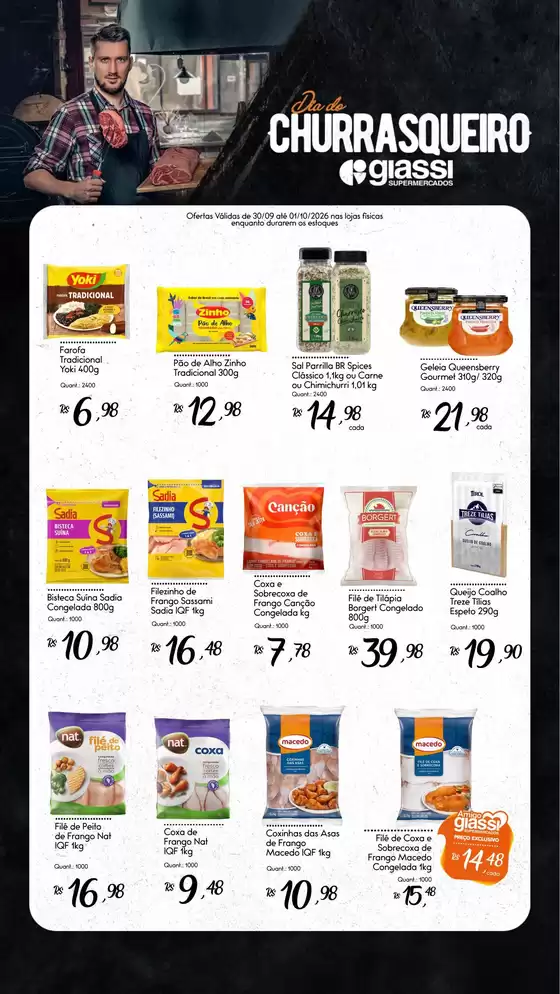 Catálogo Giassi Supermercados | Ofertas exclusivas para nossos clientes | 2026-09-30T00:00:00.000Z - 2026-10-01T00:00:00.000Z