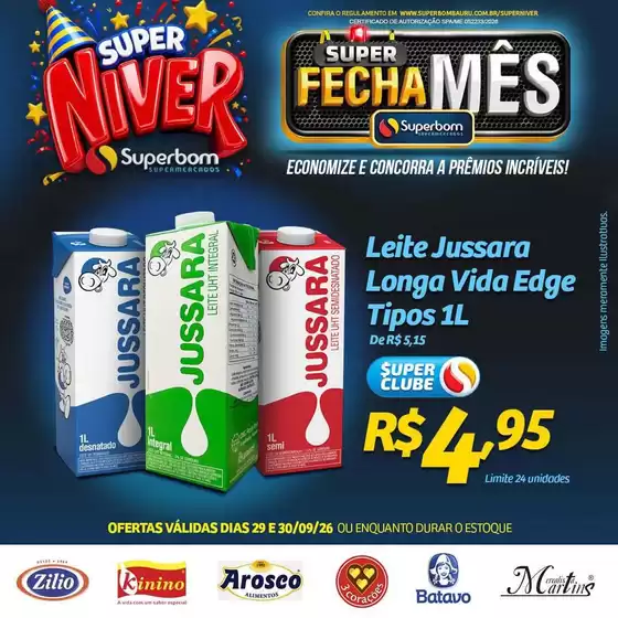Catálogo Superbom Supermercados | Encarte Superbom Supermercados | 2026-09-29T00:00:00.000Z - 2026-09-30T00:00:00.000Z