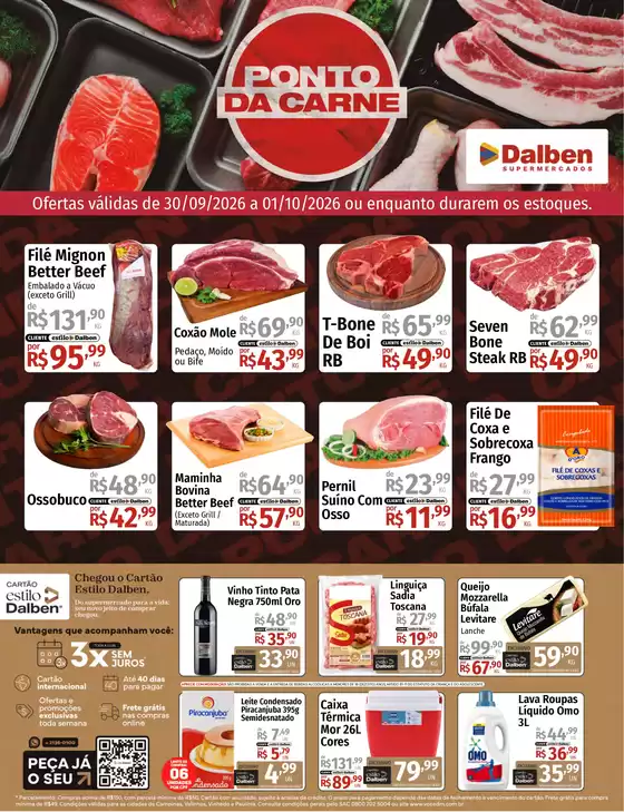 Catálogo Supermercado Dalben | Ponto da carne | 2026-09-30T00:00:00.000Z - 2026-10-01T00:00:00.000Z