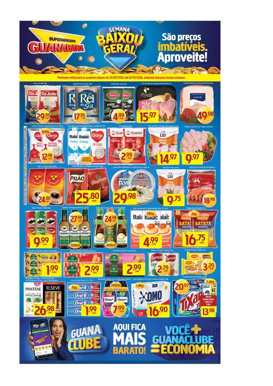 Catálogo Supermercados Guanabara | Encarte Supermercados Guanabara | 2026-09-30T00:00:00.000Z - 2026-10-02T00:00:00.000Z