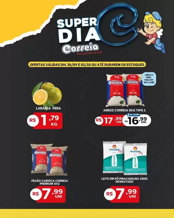Catálogo Supermercados Correia | Encarte Supermercados Correia | 2026-09-30T00:00:00.000Z - 2026-10-01T00:00:00.000Z