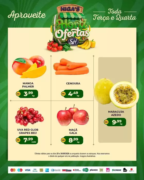 Catálogo Supermercado Higas | Ofertas exclusivas para nossos clientes | 2026-09-29T00:00:00.000Z - 2026-09-30T00:00:00.000Z