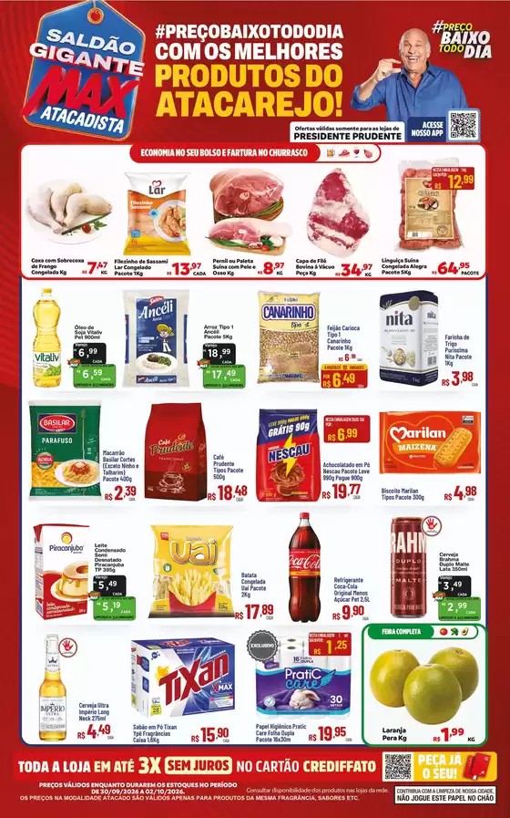 Catálogo Max Atacadista em Jacinto | Encarte Max Atacadista | 2026-09-30T00:00:00.000Z - 2026-10-02T00:00:00.000Z