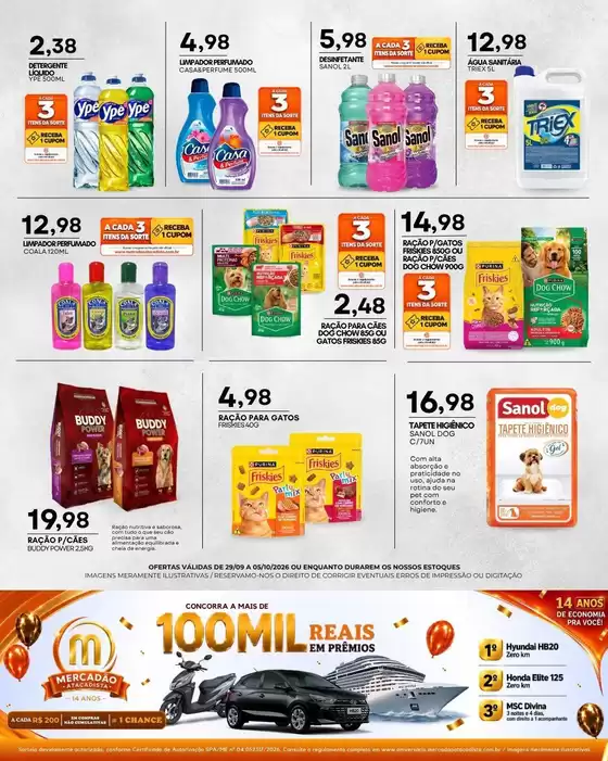Catálogo Mercadão Atacadista | Pechinchas e ofertas atuais | 2026-09-29T00:00:00.000Z - 2026-10-05T00:00:00.000Z