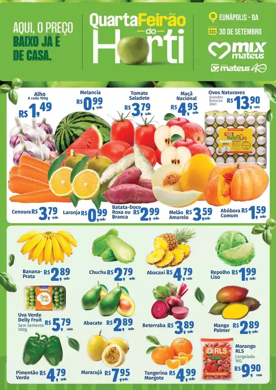 Catálogo Supermercados Mateus | Quarta do Horti | 2026-09-29T00:00:00.000Z - 2026-09-30T00:00:00.000Z