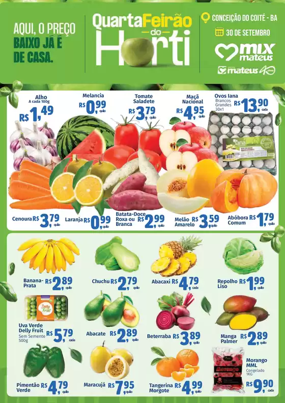 Catálogo Supermercados Mateus | Quarta do Horti | 2026-09-29T00:00:00.000Z - 2026-09-30T00:00:00.000Z