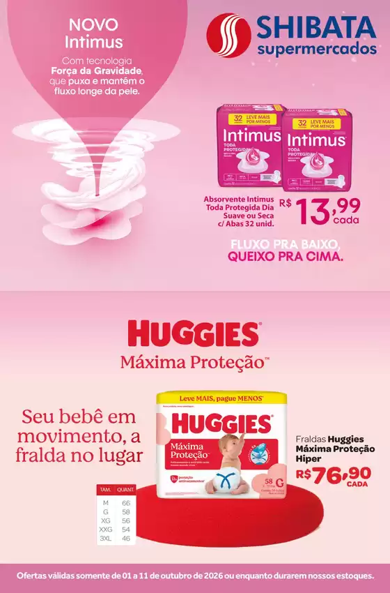 Catálogo Shibata Supermercados | Melhores ofertas para compradores econômicos | 2026-10-01T00:00:00.000Z - 2026-10-11T00:00:00.000Z