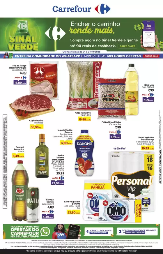 Catálogo Carrefour | Ofertas e promoções atuais | 2026-10-01T00:00:00.000Z - 2026-10-07T00:00:00.000Z