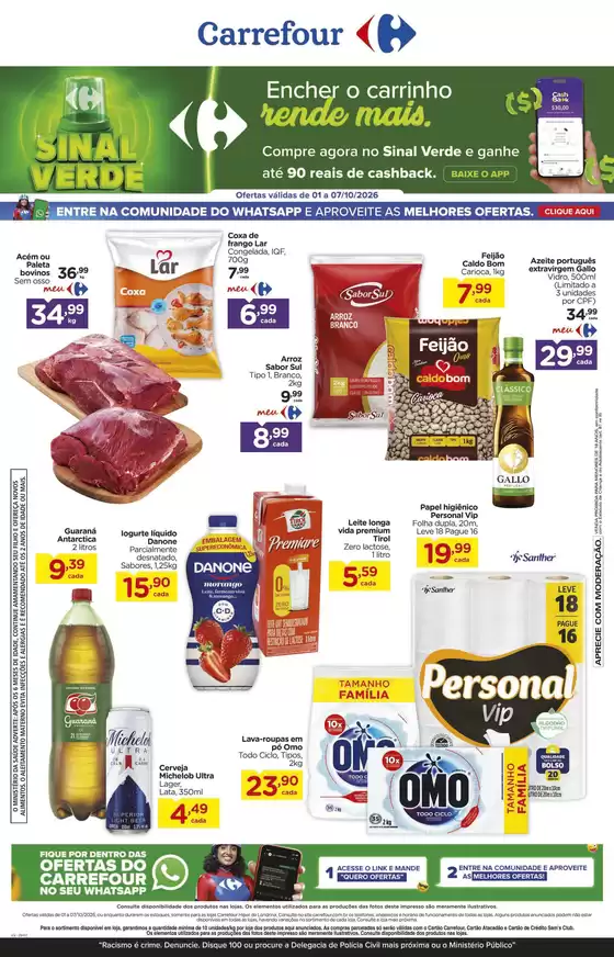 Catálogo Carrefour | Nossas melhores pechinchas | 2026-10-01T00:00:00.000Z - 2026-10-07T00:00:00.000Z