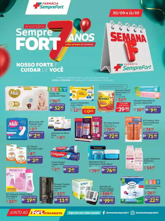 Catálogo Farmácia SempreFort | Fort Atacadista - São Paulo | 2026-09-30T00:00:00.000Z - 2026-10-11T00:00:00.000Z