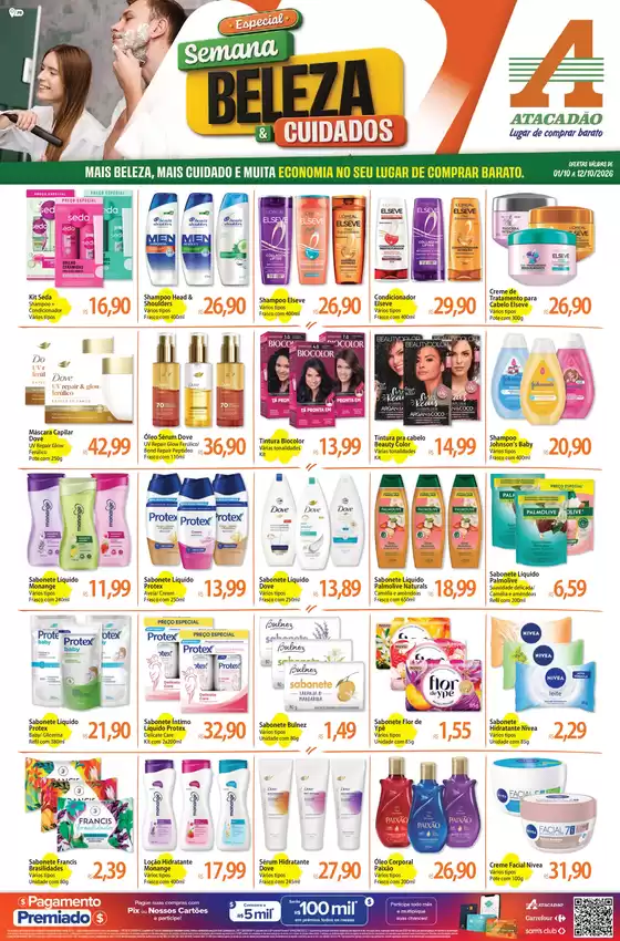 Catálogo Atacadão | Atacadão - Semana Beleza & Cuidados | 2026-10-01T00:00:00.000Z - 2026-10-12T00:00:00.000Z