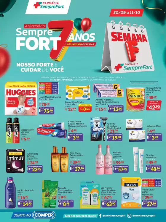Catálogo Farmácia SempreFort | SempreFort - Dourados - MS | 2026-09-30T00:00:00.000Z - 2026-10-11T00:00:00.000Z
