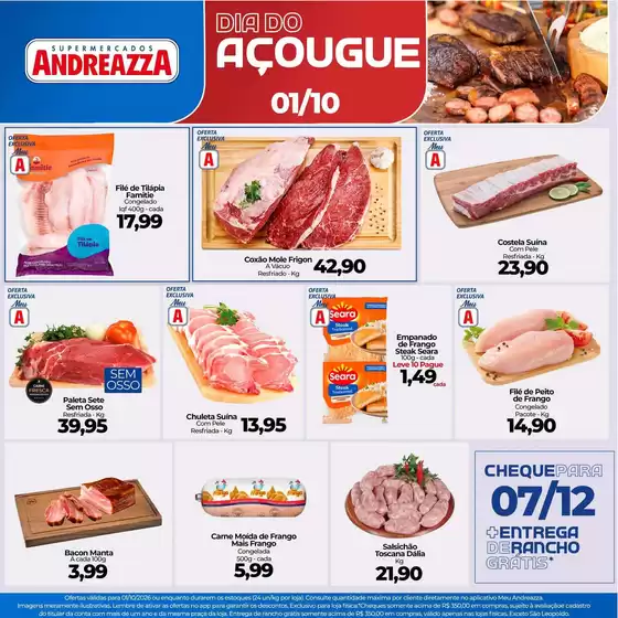 Catálogo Supermercados Andreazza | Nossas melhores ofertas para você | 2026-10-01T00:00:00.000Z - 2026-10-26T00:00:00.000Z