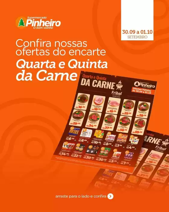 Catálogo Pinheiro Supermercado | Ótima oferta para caçadores de pechinchas | 2026-09-30T00:00:00.000Z - 2026-10-01T00:00:00.000Z