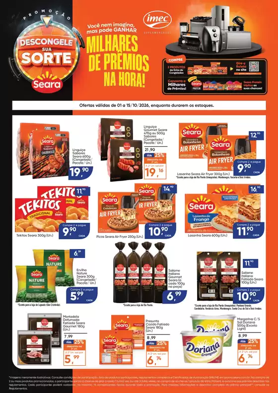Catálogo Imec Supermercados | BAIXA 15998 IMEC Especial Cooperada SEARA 01 a 15102026 | 2026-10-01T00:00:00.000Z - 2026-10-15T00:00:00.000Z