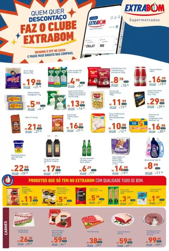Catálogo Extrabom Supermercados | Encarte Extrabom Supermercados | 2026-10-01T00:00:00.000Z - 2026-10-15T00:00:00.000Z