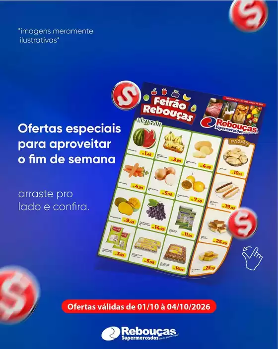 Catálogo Rebouças Supermercados | Encarte Rebouças Supermercados | 2026-10-01T00:00:00.000Z - 2026-10-04T00:00:00.000Z