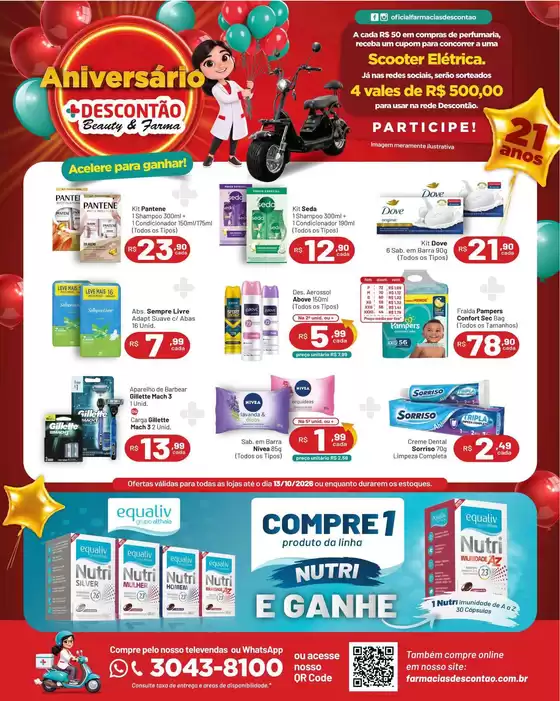 Catálogo Farmácias Descontão | Encarte Farmácias Descontão | 2026-10-01T00:00:00.000Z - 2026-10-13T00:00:00.000Z