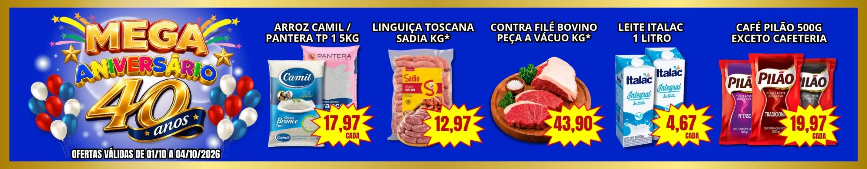 Catálogo Kaçula Supermercados em Cajuru | Encarte Kaçula Supermercados | 2026-10-01T00:00:00.000Z - 2026-10-04T00:00:00.000Z