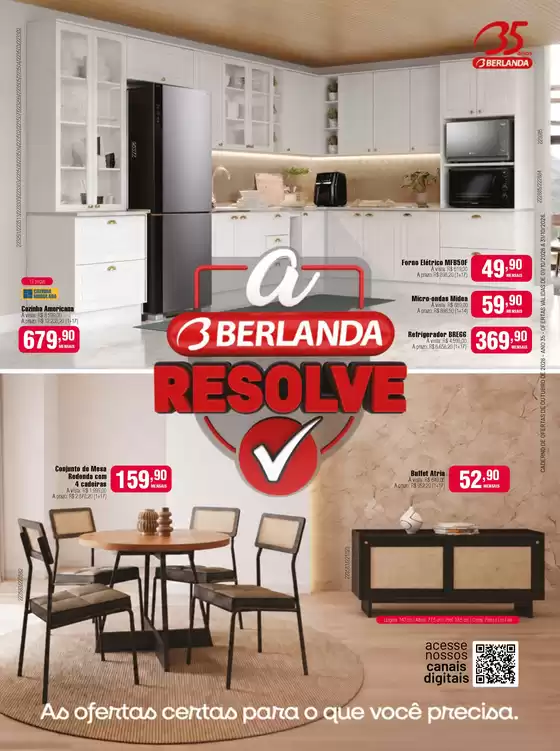 Catálogo Berlanda | BMT 0026 26 Campanha Outubro Tabloide 205x275cm REDE BERLANDA | 2026-10-01T00:00:00.000Z - 2026-10-31T00:00:00.000Z