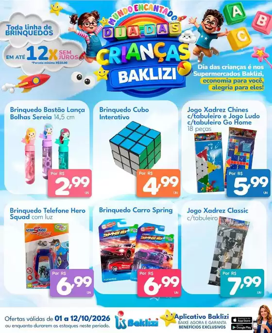 Catálogo Supermercados Baklizi | Encarte Supermercados Baklizi | 2026-10-01T00:00:00.000Z - 2026-10-12T00:00:00.000Z