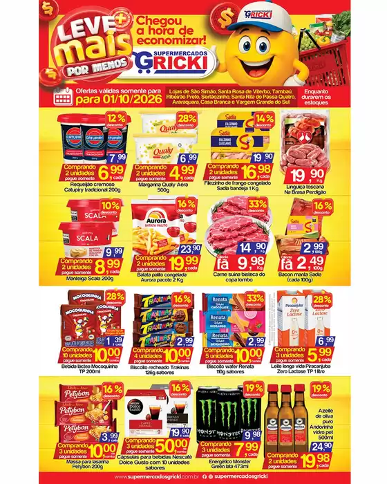 Catálogo Supermercados Gricki | Encarte Supermercados Gricki | 2026-10-01T00:00:00.000Z - 2026-10-01T00:00:00.000Z
