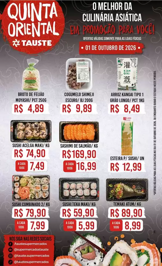 Catálogo Supermercados Tauste | ESPECIAL ORIENTAL | 2026-10-01T00:00:00.000Z - 2026-10-01T00:00:00.000Z