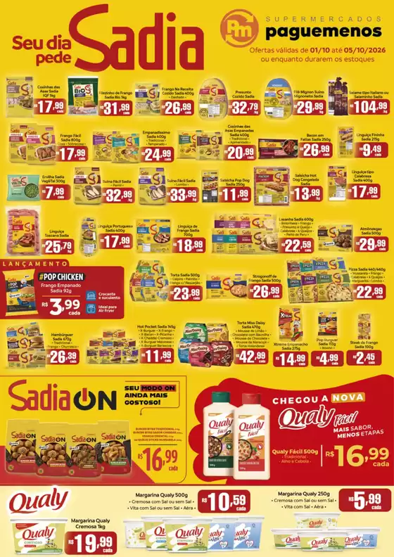 Catálogo Supermercados Pague Menos | Tabloide 0110 a 0510 | 2026-10-01T00:00:00.000Z - 2026-10-05T00:00:00.000Z