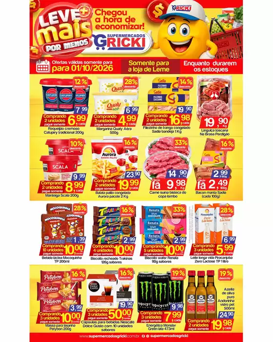 Catálogo Supermercados Gricki | Pechinchas e ofertas atuais | 2026-10-01T00:00:00.000Z - 2026-10-01T00:00:00.000Z