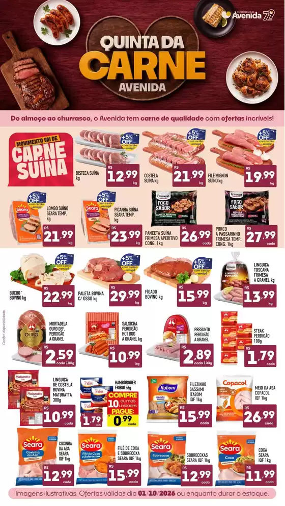 Catálogo Supermercados Avenida | Melhores ofertas para todos os caçadores de pechinchas | 2026-10-01T00:00:00.000Z - 2026-10-01T00:00:00.000Z