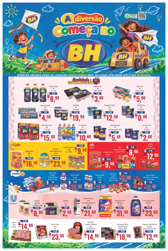 Catálogo Supermercados BH | Varejo MG I Primeira Quinzana - Outubro | 2026-10-01T00:00:00.000Z - 2026-10-15T00:00:00.000Z