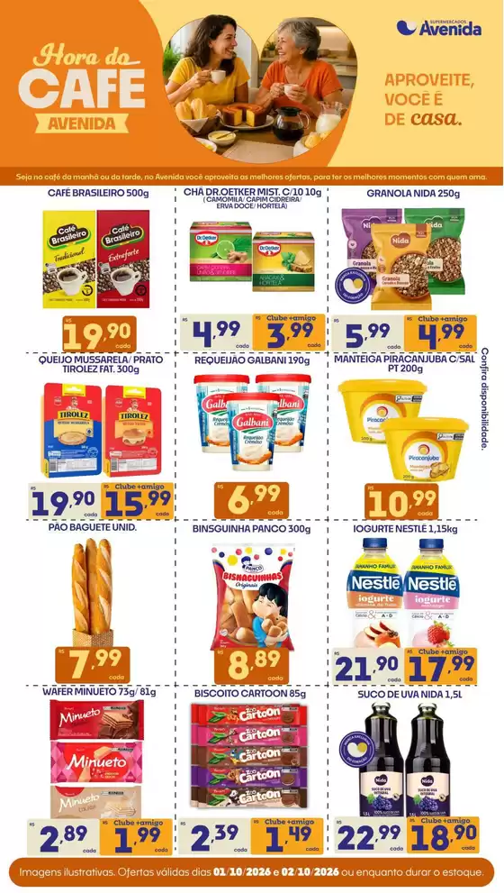 Catálogo Supermercados Avenida | Descubra ofertas atraentes | 2026-10-01T00:00:00.000Z - 2026-10-02T00:00:00.000Z