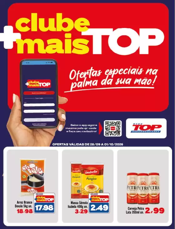 Catálogo Rede Top | Ofertas especiais atraentes para todos | 2026-09-28T00:00:00.000Z - 2026-10-01T00:00:00.000Z
