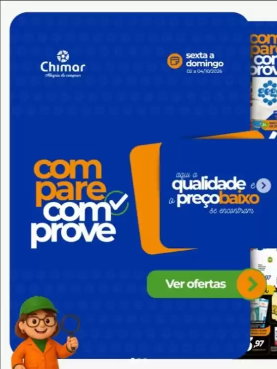 Catálogo Chimar Supermercados em Itá | Ofertas  | 2026-10-02T00:00:00.000Z - 2026-10-04T00:00:00.000Z