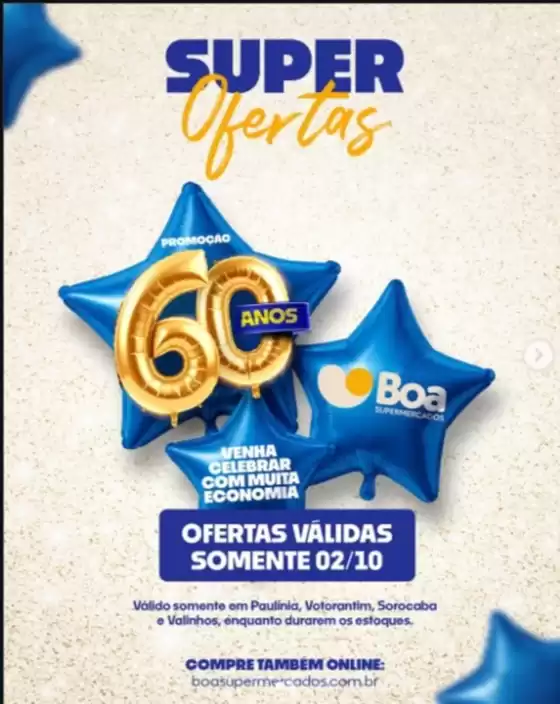 Catálogo Boa Supermercados em Itá | Ofertas  | 2026-10-02T00:00:00.000Z - 2026-10-02T00:00:00.000Z