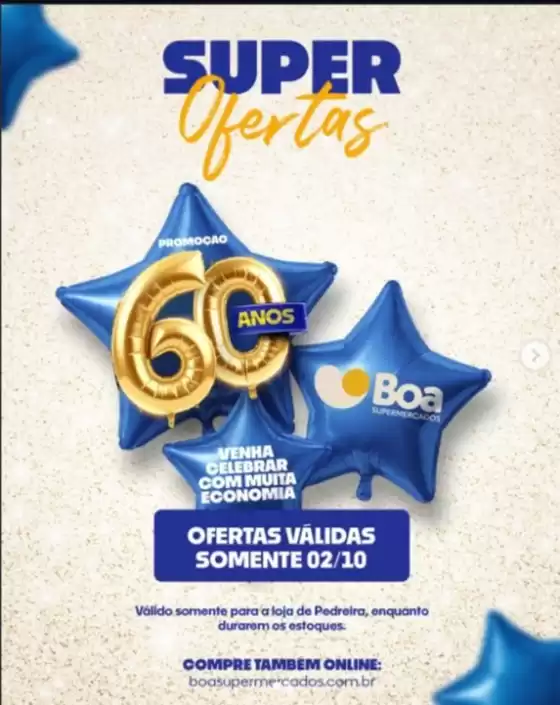 Catálogo Boa Supermercados em Itá | Ofertas exclusivas | 2026-10-02T00:00:00.000Z - 2026-10-02T00:00:00.000Z
