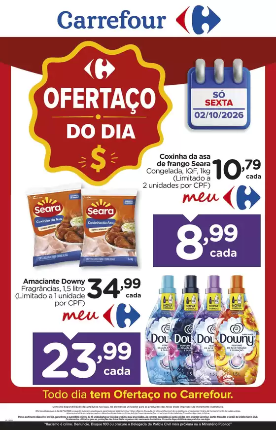 Catálogo Carrefour | OFERTA DO DIA | 2026-10-02T00:00:00.000Z - 2026-10-02T00:00:00.000Z